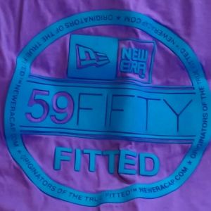 New Era, Men size 4xl, purple and teal